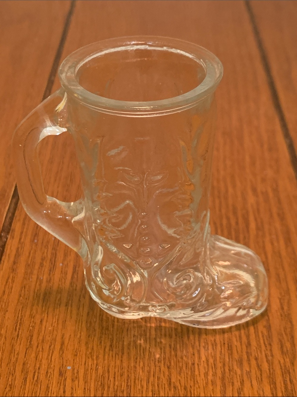Vintage Libbey Canada Glass Boot / Shotglass
